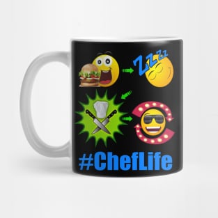 Chef Life Cooking Lifestyle #ChefLife Cheese Burger Mug